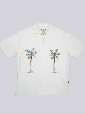 SYMMETRIC PALM SHIRT WH